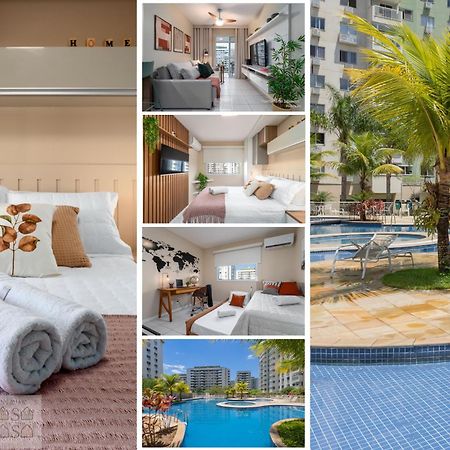 2 Quartos Com Varanda A 300M Riocentro Wi-Fi 120Mbps E Cozinha Completa - Condominio Com Piscina, Estacionamento, Portaria 24H E Parquinho Infantil - Apartamento Indicado Para Grupos, Hospedes A Trabalho E Criancas Rio de Janeiro Extérieur photo