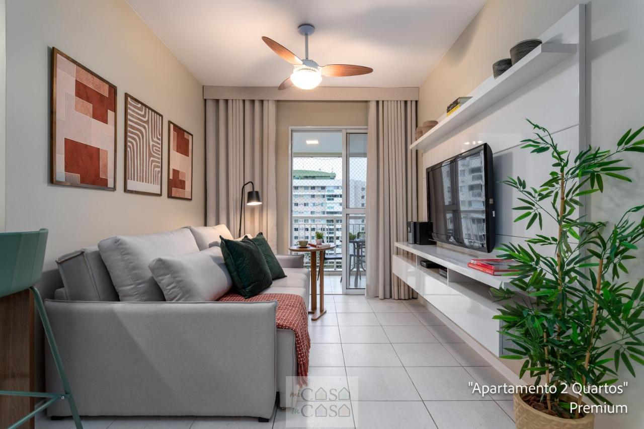 2 Quartos Com Varanda A 300M Riocentro Wi-Fi 120Mbps E Cozinha Completa - Condominio Com Piscina, Estacionamento, Portaria 24H E Parquinho Infantil - Apartamento Indicado Para Grupos, Hospedes A Trabalho E Criancas Rio de Janeiro Extérieur photo