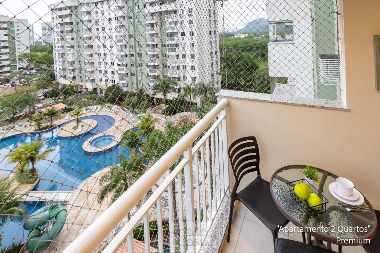 2 Quartos Com Varanda A 300M Riocentro Wi-Fi 120Mbps E Cozinha Completa - Condominio Com Piscina, Estacionamento, Portaria 24H E Parquinho Infantil - Apartamento Indicado Para Grupos, Hospedes A Trabalho E Criancas Rio de Janeiro Extérieur photo