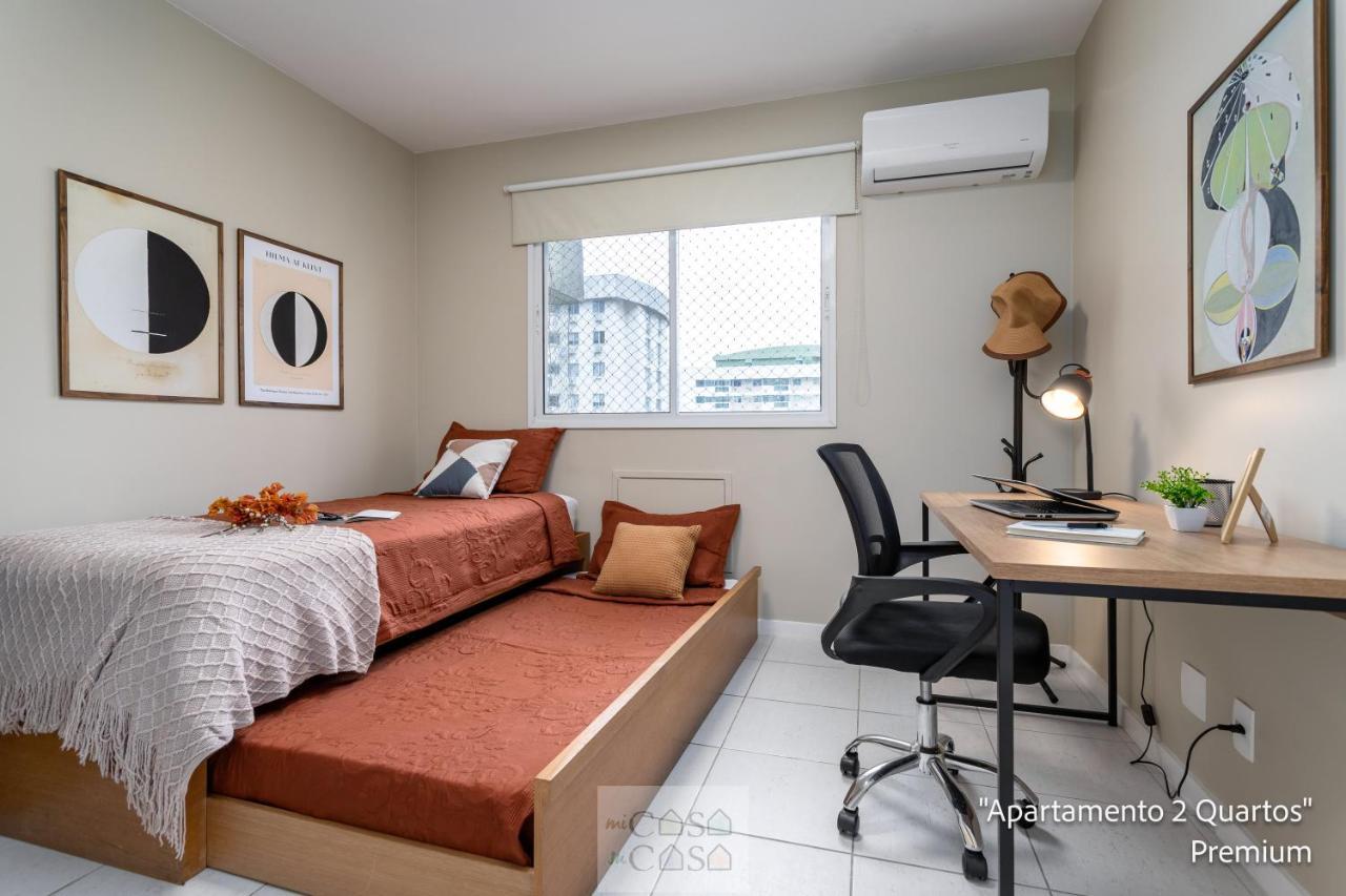 2 Quartos Com Varanda A 300M Riocentro Wi-Fi 120Mbps E Cozinha Completa - Condominio Com Piscina, Estacionamento, Portaria 24H E Parquinho Infantil - Apartamento Indicado Para Grupos, Hospedes A Trabalho E Criancas Rio de Janeiro Extérieur photo