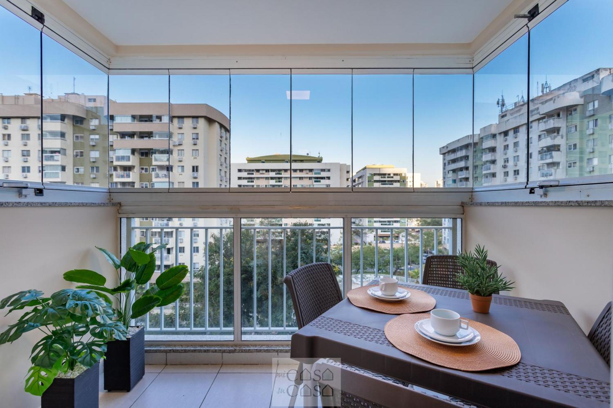 2 Quartos Com Varanda A 300M Riocentro Wi-Fi 120Mbps E Cozinha Completa - Condominio Com Piscina, Estacionamento, Portaria 24H E Parquinho Infantil - Apartamento Indicado Para Grupos, Hospedes A Trabalho E Criancas Rio de Janeiro Extérieur photo
